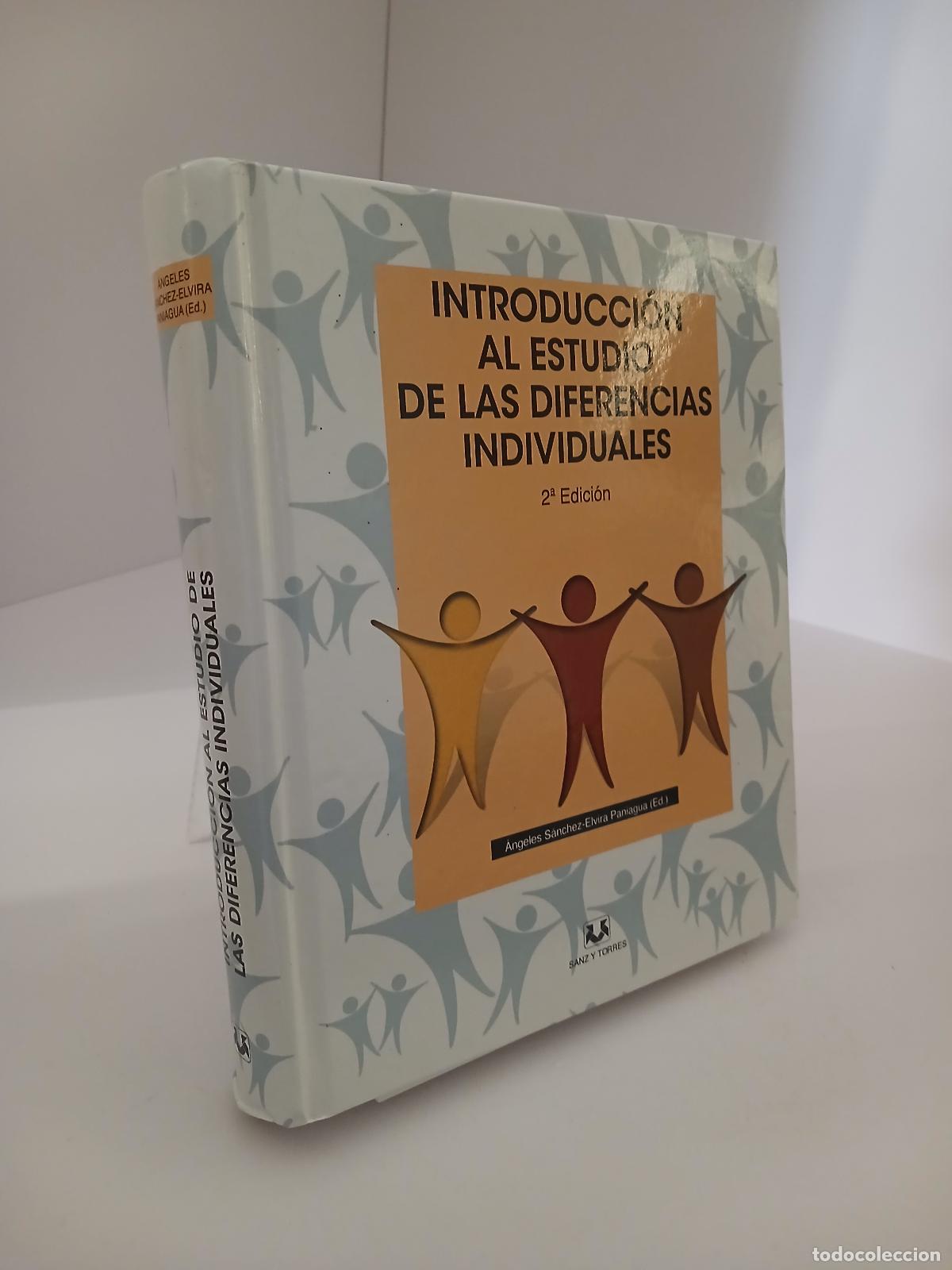 Libros de segunda mano: Introducci&oacute;n al estudio de las diferencias individuales - &Aacute;ngeles S&aacute;nchez-Elvira Paniagua
