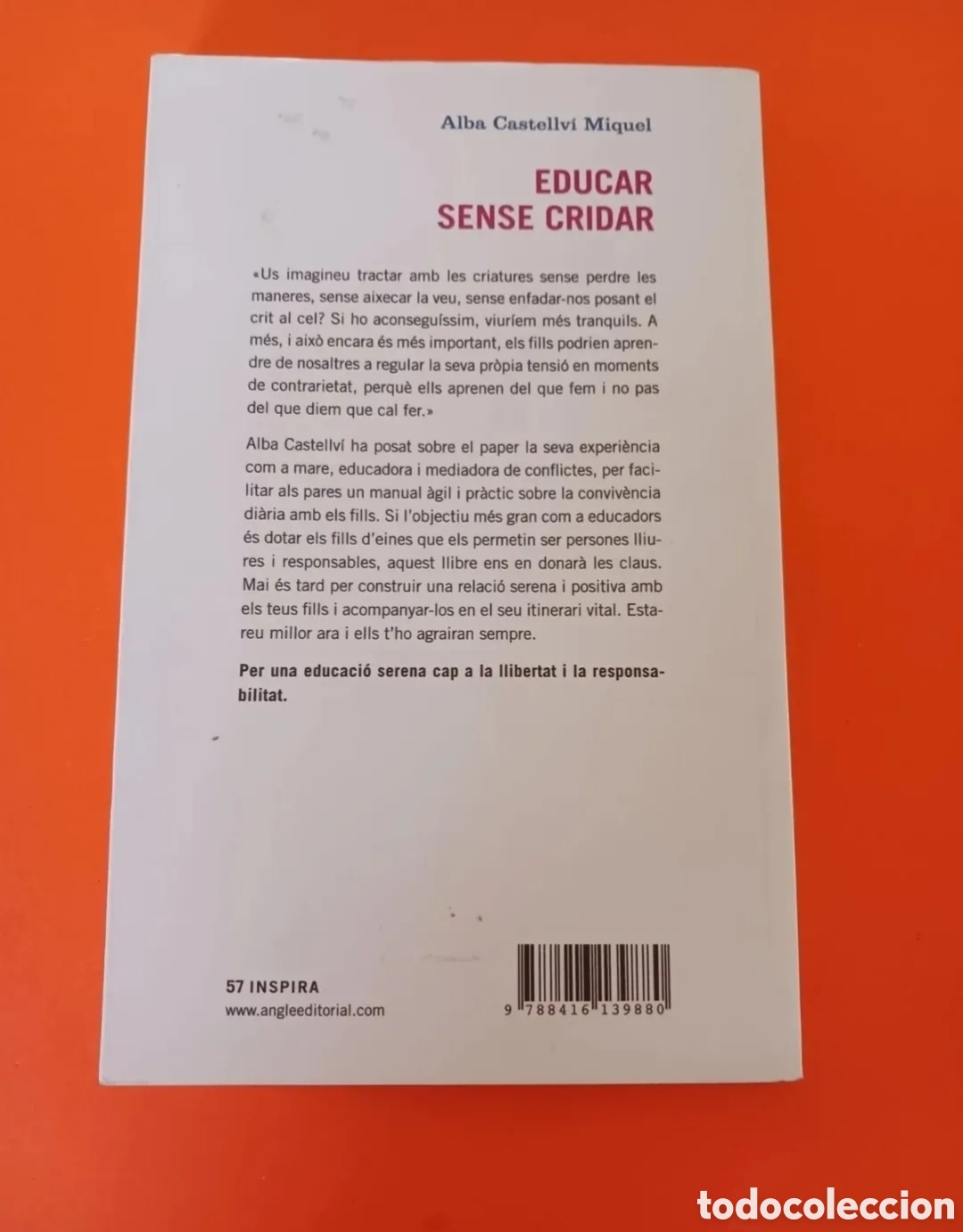 Libros de segunda mano: Educar sense cridar. En Catal&aacute;n. - Foto 4