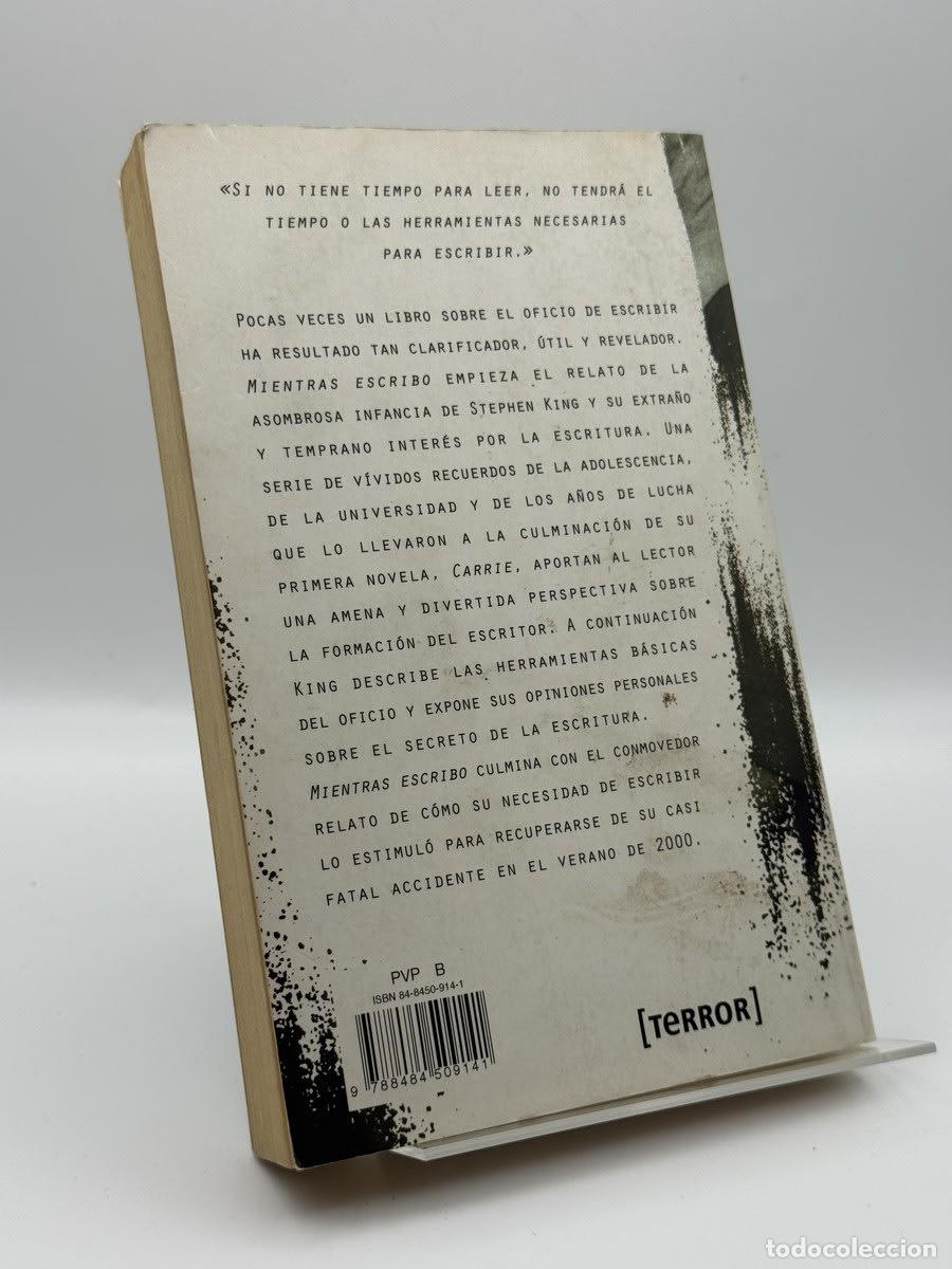 Libros de segunda mano: Mientras Escribo - Stephen King - Foto 2