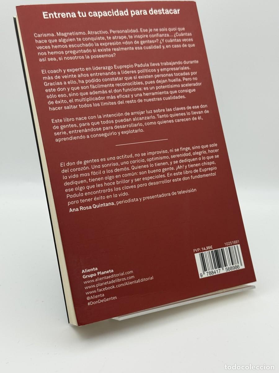 Libros de segunda mano: Don de gentes - Euprepio Padula - Foto 2
