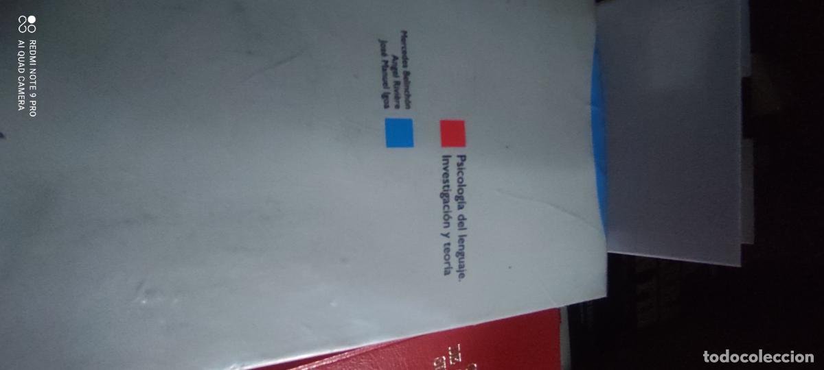 Libros de segunda mano: PSICOLOG&Iacute;A DEL LENGUAJE. INVESTIGACI&Oacute;N Y TEOR&Iacute;A. BELINCH&Oacute;N - IGOA - RIVI&Egrave;RE. EDITORIAL TROTTA