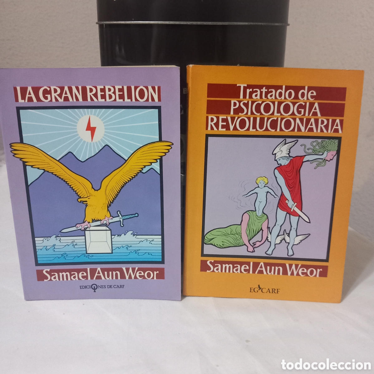 Libros de segunda mano: SAMAEL AUN WEOR:LA GRAN REBELION+TRATADO DE PSICOLOG&Iacute;A REVOLUCIONARIA