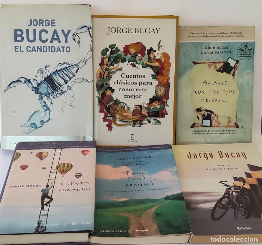 Second hand books: 6 Jorge Bucay - El camino de la felicidad/Todo no termin&oacute;/Cuenta conmigo/El candidato/y otros dos