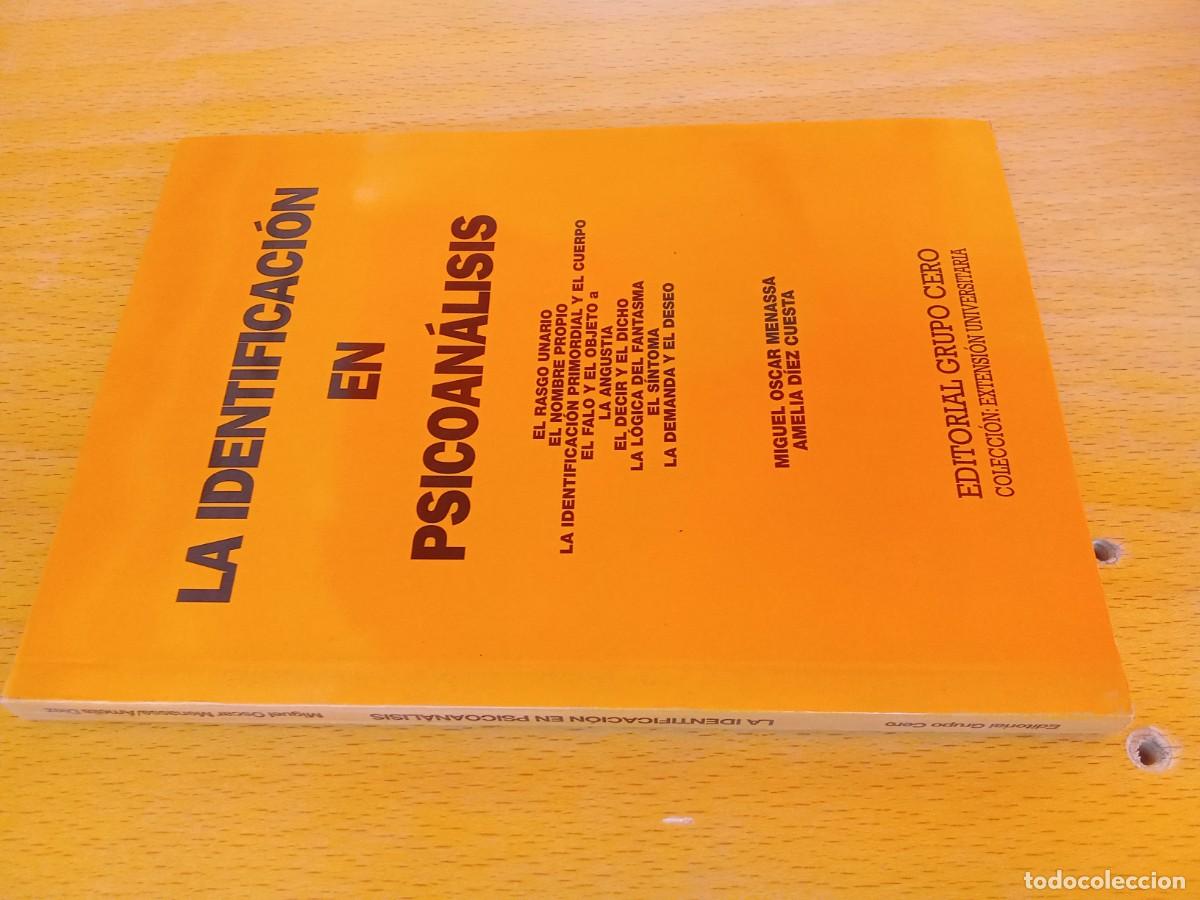 Libros de segunda mano: LA IDENTIFICACION EN PSICOANALISIS / MIGUEL OSCAR MESSANA/AMELIA DIEZ CUES/ KARA 24 / GRUPO CERO