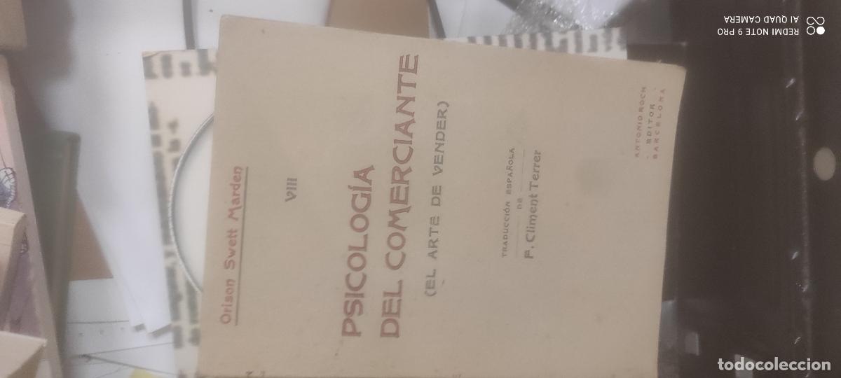 Libros de segunda mano: PSICOLOG&Iacute;A DEL COMERCIANTE. ORISON SWETT MARDEN.