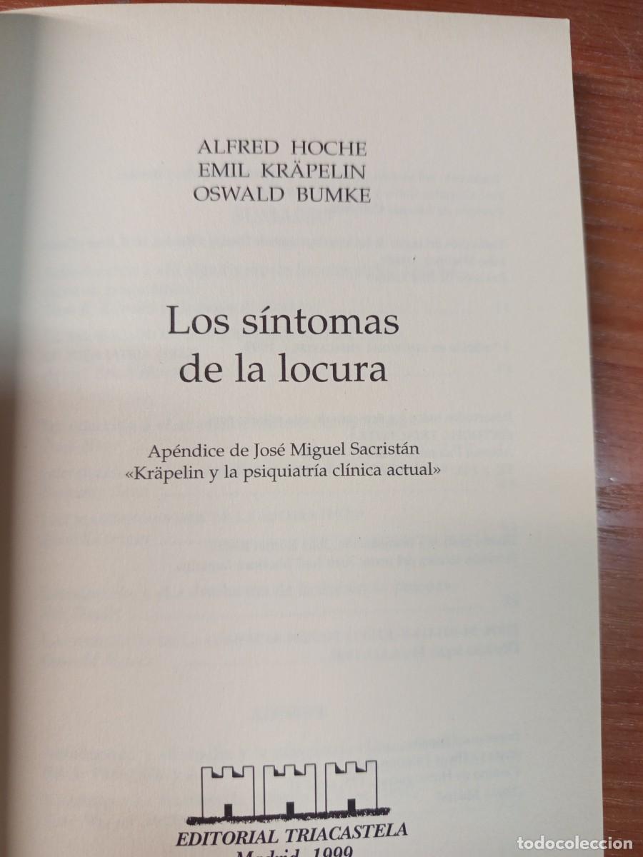Libros de segunda mano: Los s&iacute;ntomas de la locura. - Foto 3