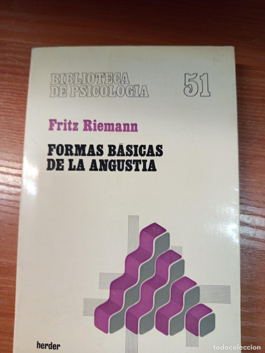 Libros de segunda mano: Formas b&aacute;sicas de la angustia. Estudio de psicolog&iacute;a profunda. - Foto 1