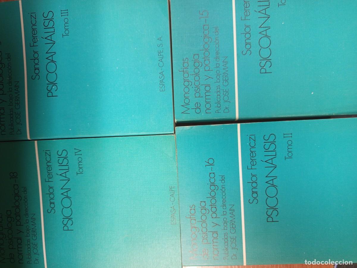 Libros de segunda mano: Psicoan&aacute;lisis (4vols). - Foto 1