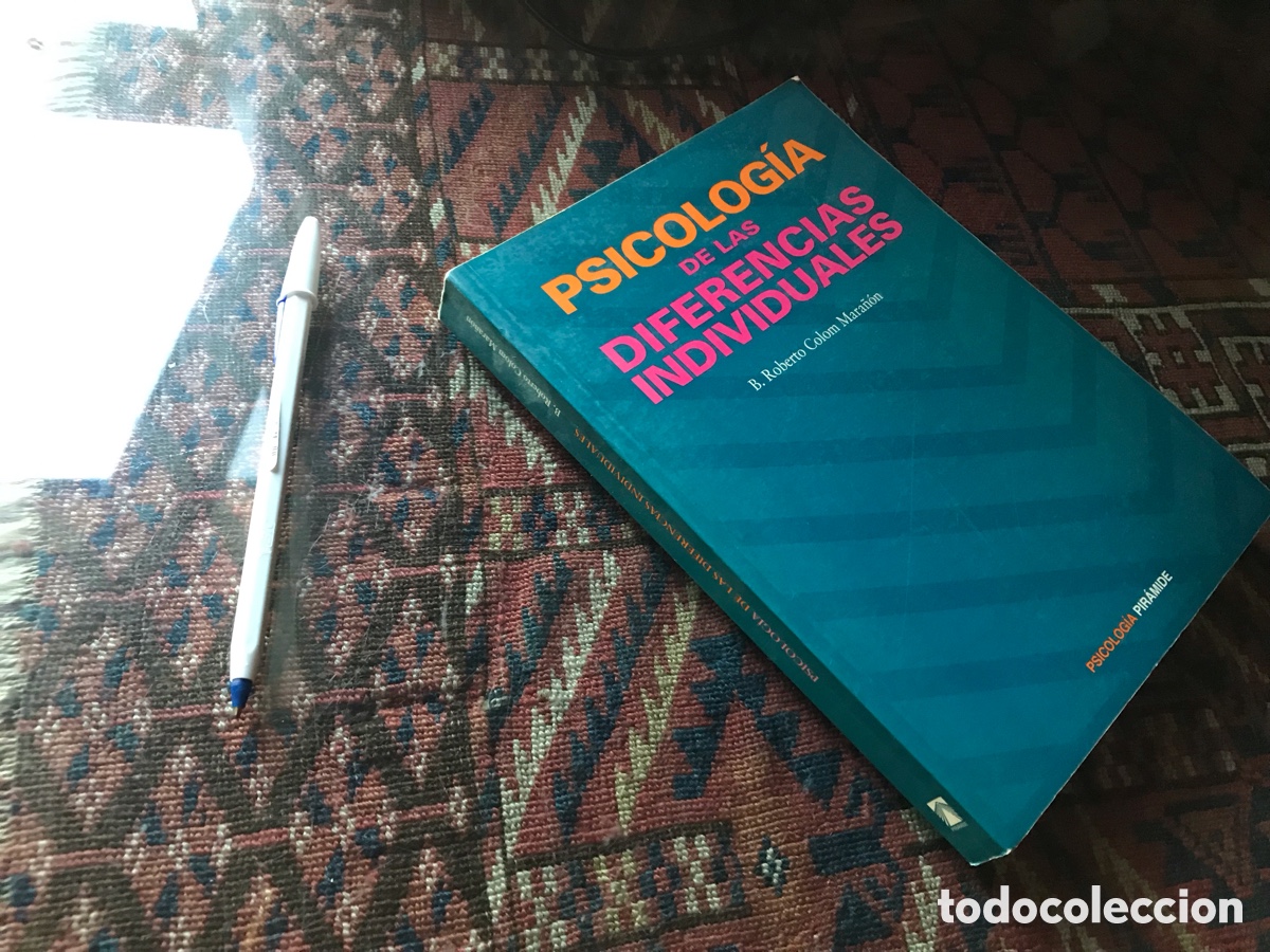 Libros de segunda mano: Psicolog&iacute;a de las diferencias individuales. B. Roberto Colom Mara&ntilde;&oacute;n. Pir&aacute;mide