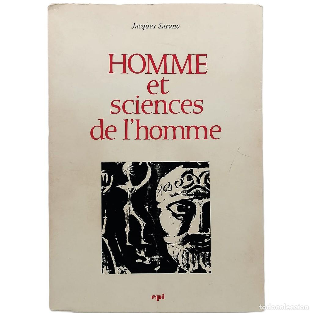 Libros de segunda mano: HOMME ET SCIENCES DE L&acute;HOMME. Sarano, Jacques