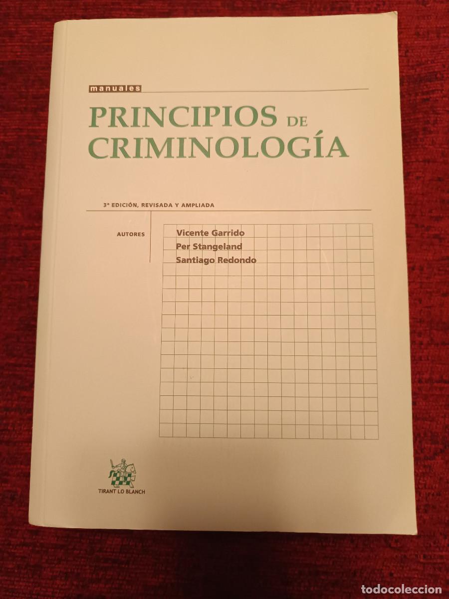 Libros de segunda mano: Principios de Criminolog&iacute;a. Vicente Garrido Genov&eacute;s; Santiago Redondo Illescas; Per Stangeland