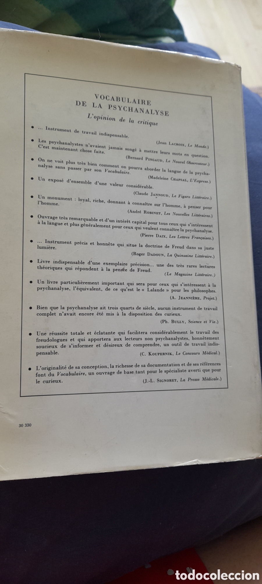 Libros de segunda mano: Vocabulaire de la psychanalyse - Foto 2