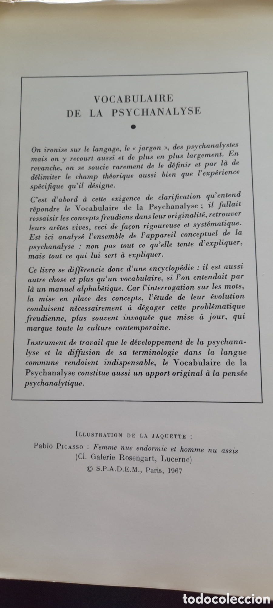 Libros de segunda mano: Vocabulaire de la psychanalyse - Foto 5