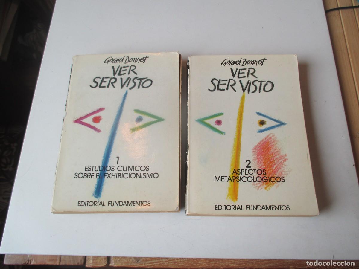 Libros de segunda mano: GERARD BONNET Ver , ser visto ( 2 tomos) W41014