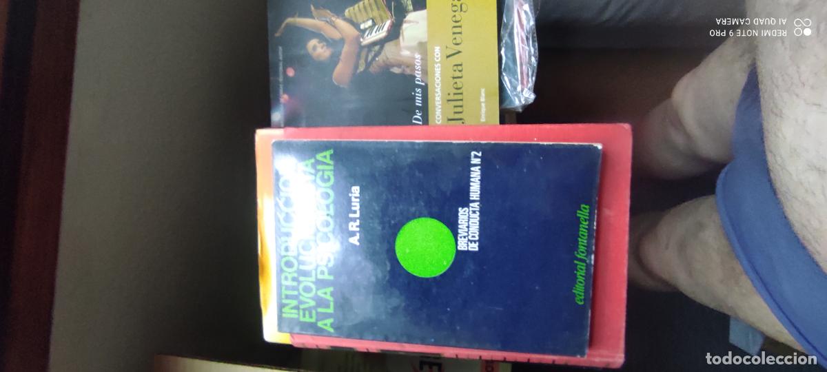 Libros de segunda mano: INTRODUCCI&Oacute;N EVOLUCIONISTA A LA PSICOLOG&Iacute;A - A. R. LURIA - ED. FONTANELLA 1980 -