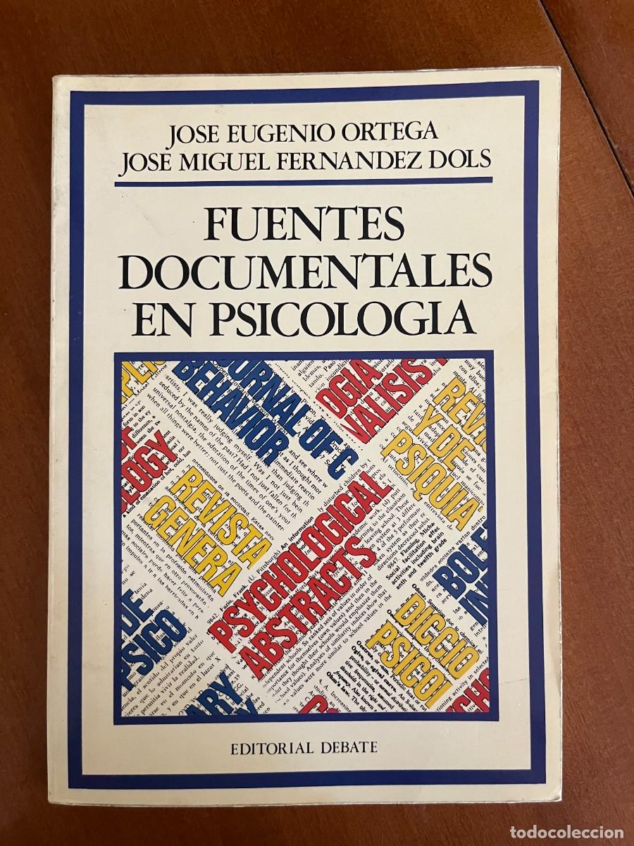 Libros de segunda mano: Fuentes documentales en psicolog&iacute;a - Foto 1