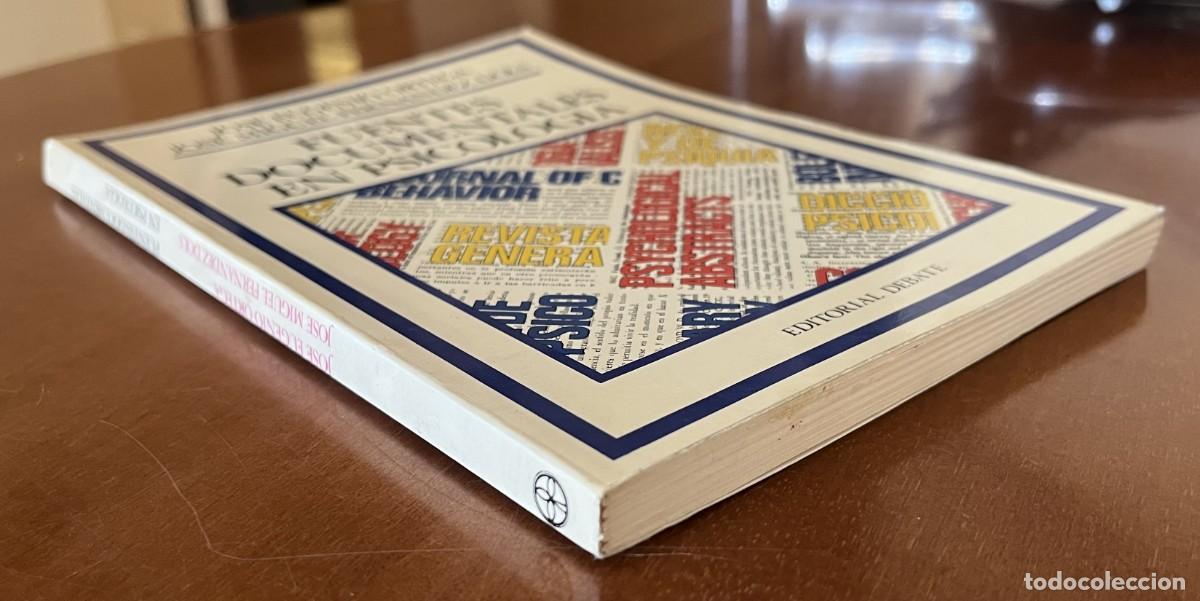 Libros de segunda mano: Fuentes documentales en psicolog&iacute;a - Foto 2