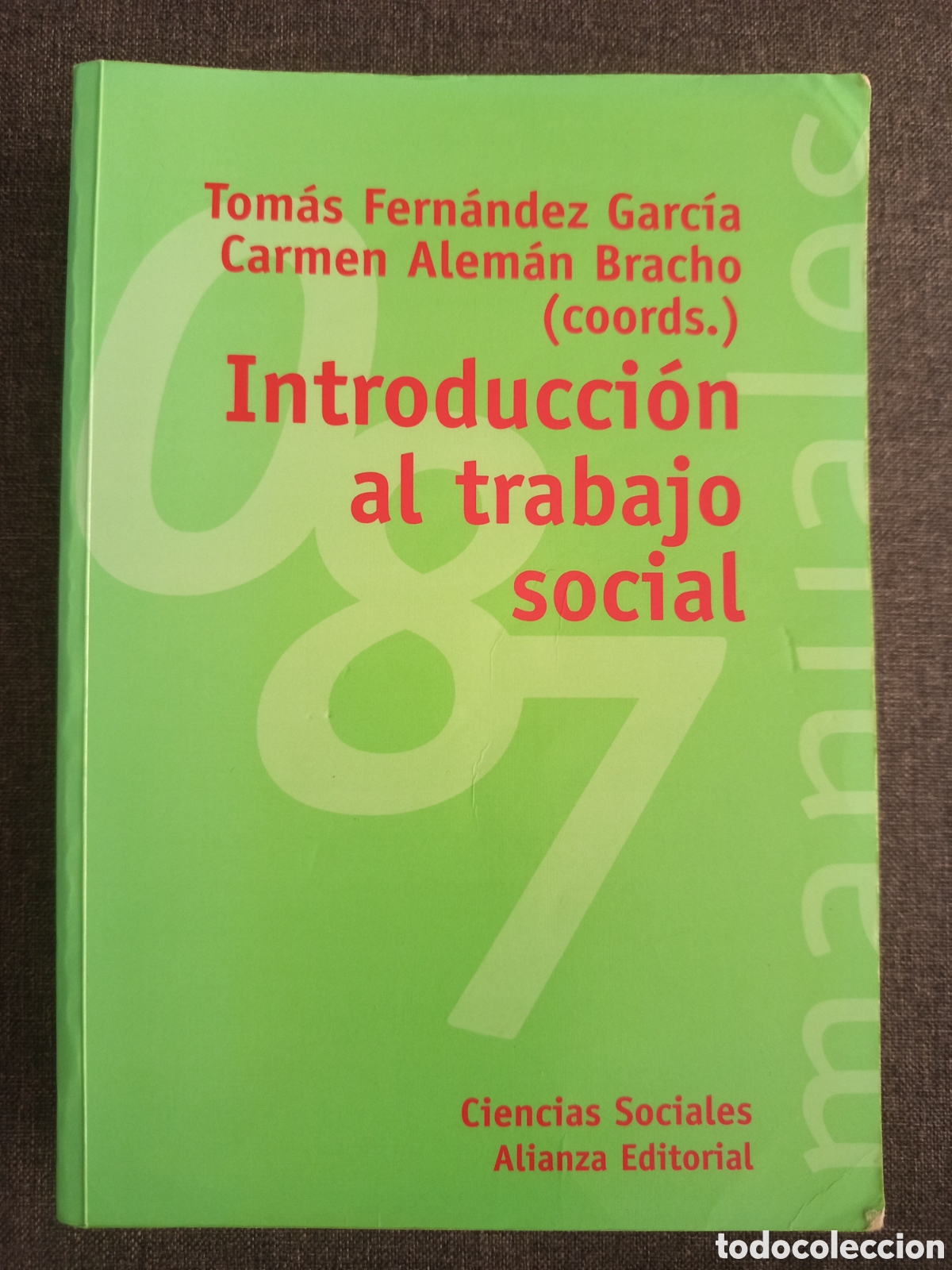 Libros de segunda mano: INTRODUCCION AL TRABAJO SOCIAL (TOMAS FERNANDEZ / CARMEN ALEMAN)