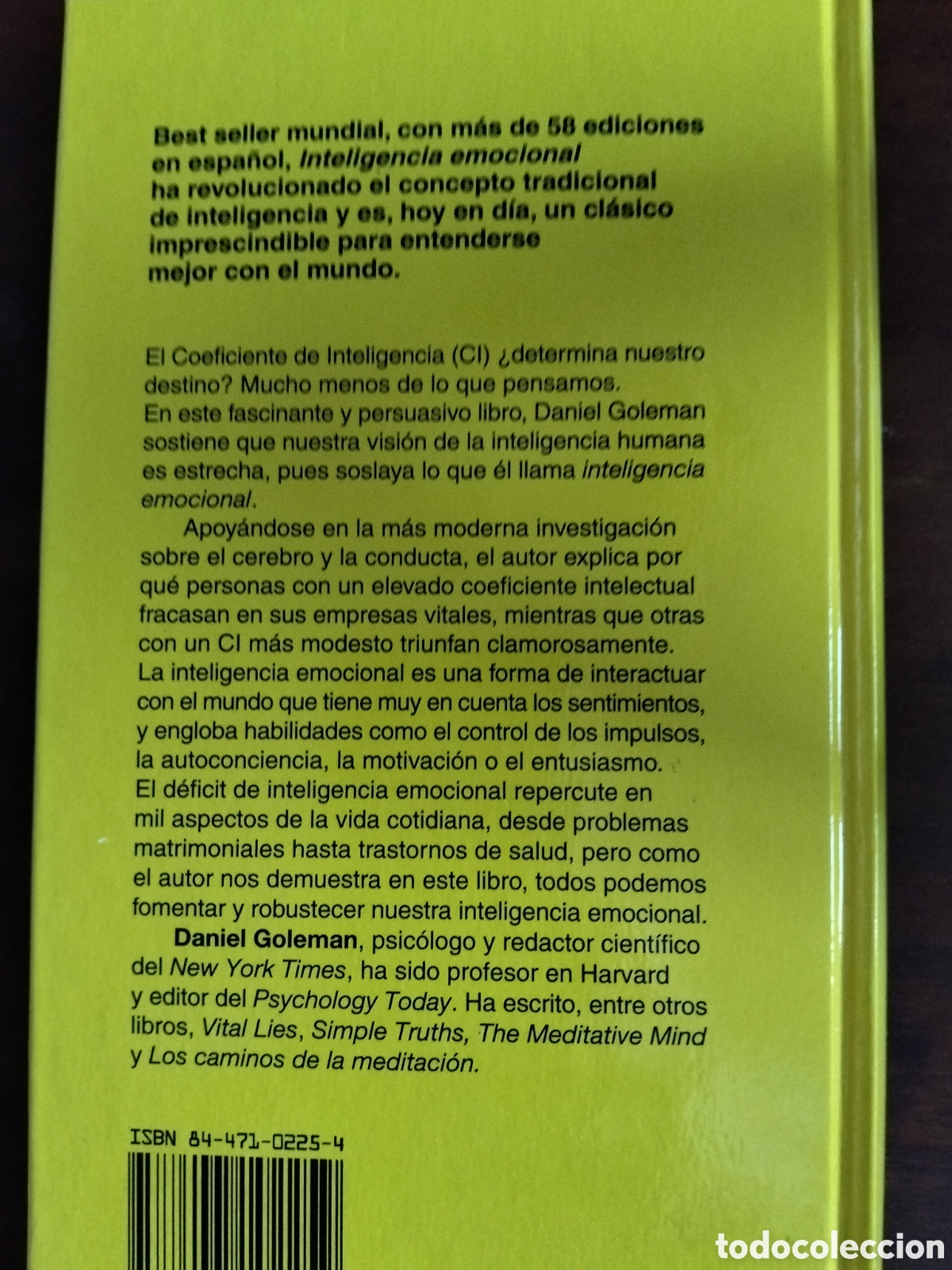 Libros de segunda mano: INTELIGENCIA EMOCIONAL DANIEL GOLEMAN - Foto 2