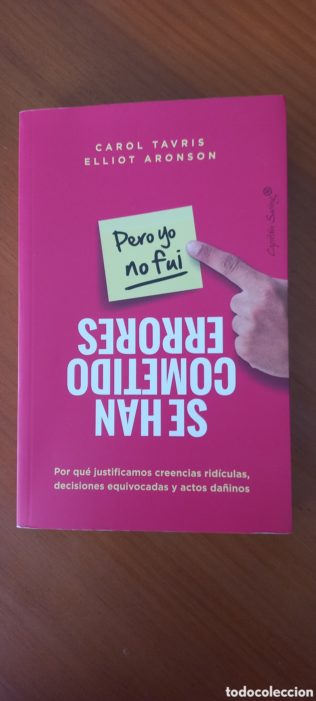 Libros de segunda mano: Se han cometido errores pero yo no fui Carol Tavris Elliot Aronson Capit&aacute;n Swing 2025