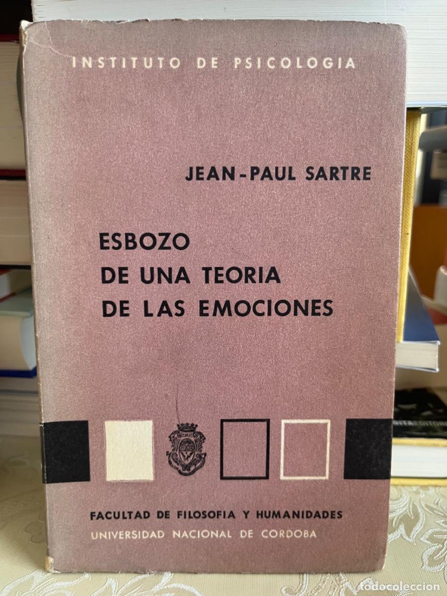Libros de segunda mano: Sartre, Jean-Paul.- Esbozo de una teor&iacute;a de las emociones