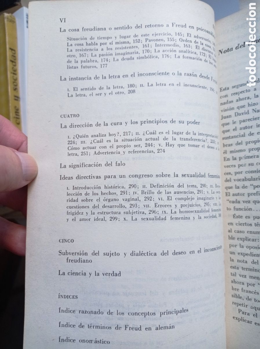 Libros de segunda mano: JACQUES LACAN. ESCRITOS 1. EJEMPLAR DEFECTUOSO, ERROR DE IMPRESI&Oacute;N. - Foto 5