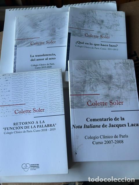 Libros de segunda mano: Lote Colette soler psicolog&iacute;a