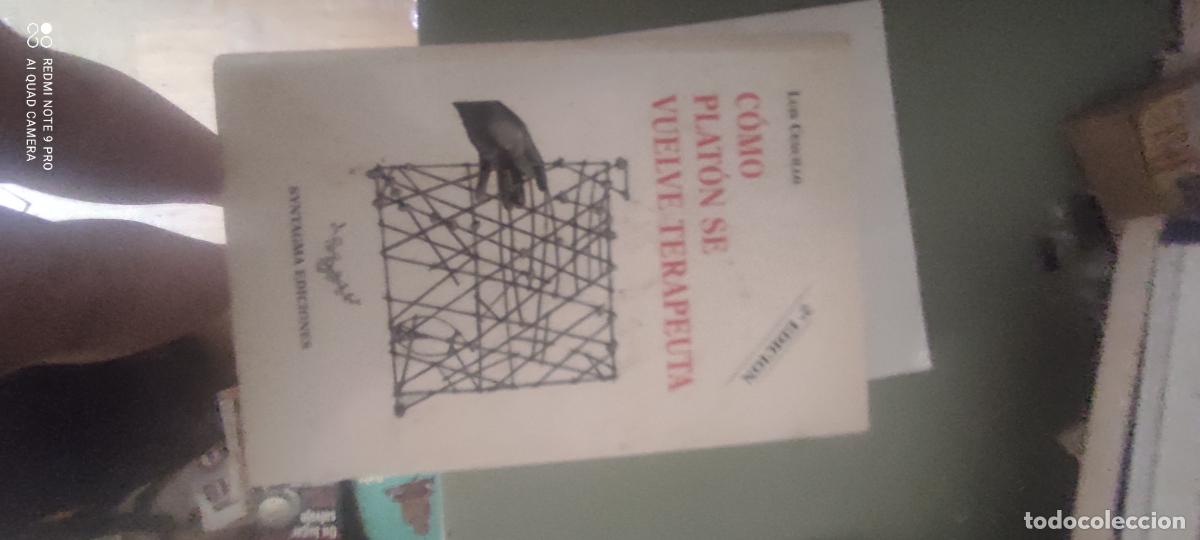 Libros de segunda mano: COMO PLATON SE VUELVE TERAPEUTA � PSICOLOGIA DIVULGATIVA - LUIS CENCILLO