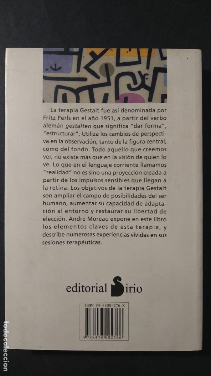 Libros de segunda mano: EJERCICIOS Y T&Eacute;CNICAS CREATIVAS DE GESTALTERAPIA - A. MOREAU - Foto 2