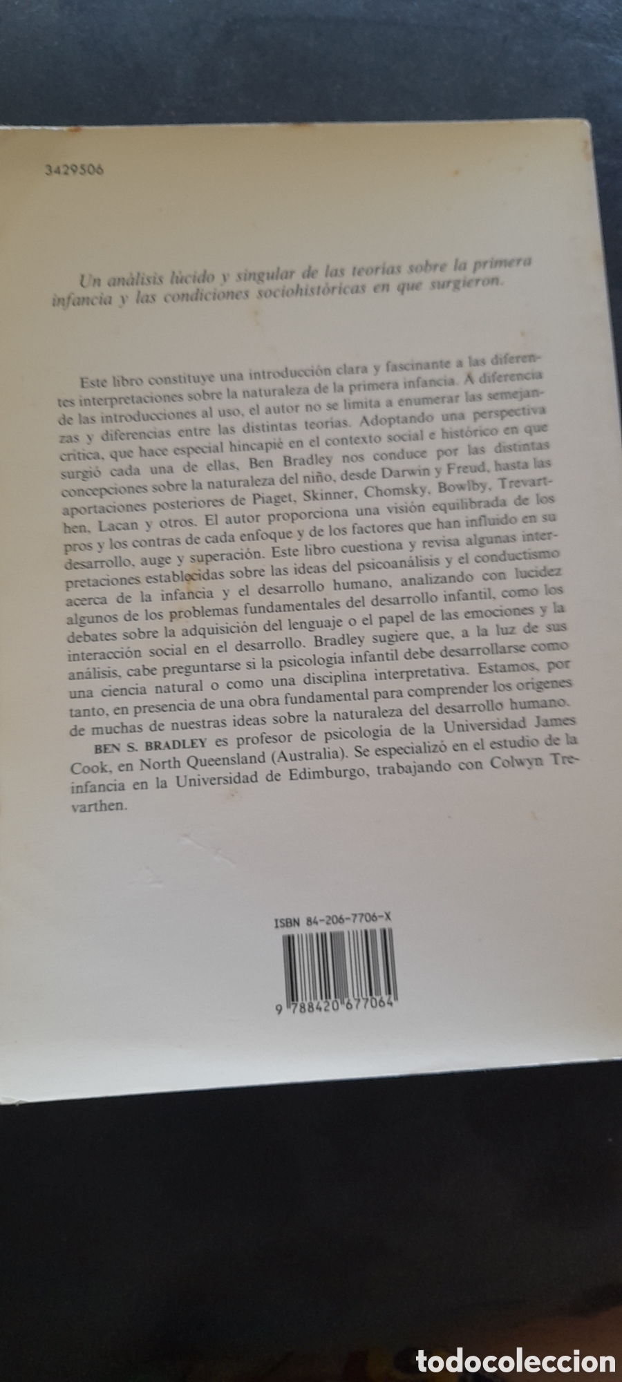 Libros de segunda mano: Concepciones de la infancia. Ben S. Bradley - Foto 2