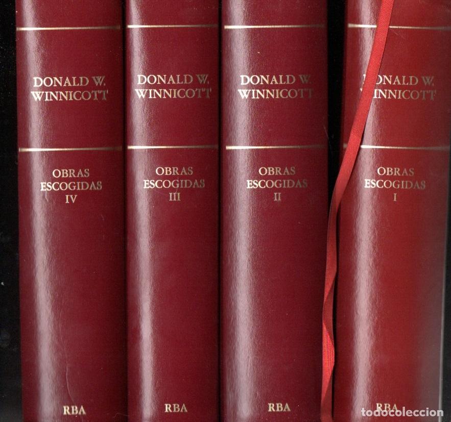 Libros de segunda mano: DONALD WINNICOTT : OBRAS ESCOGIDAS - 4 TOMOS (BIBLIOTECA PSICOAN&Aacute;LISIS RBA, 2006)