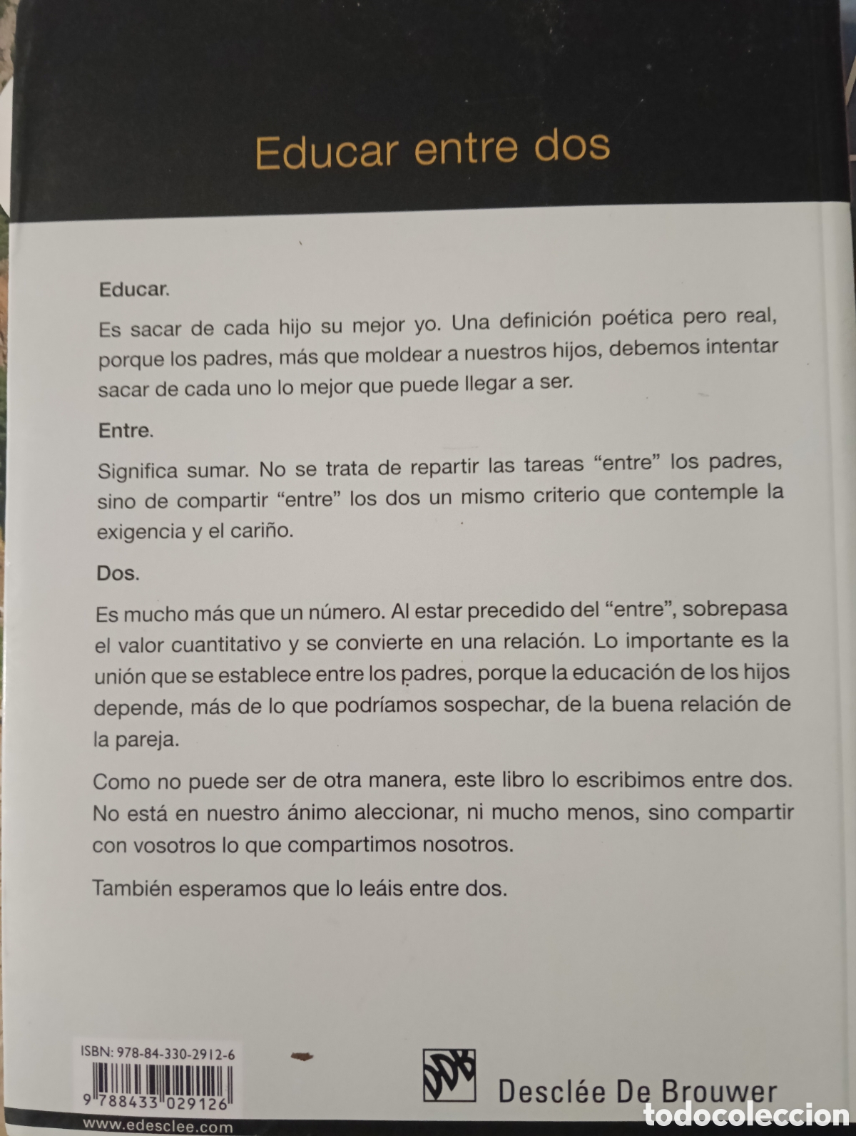 Libros de segunda mano: Toreteblanco educar entre dos - Foto 2