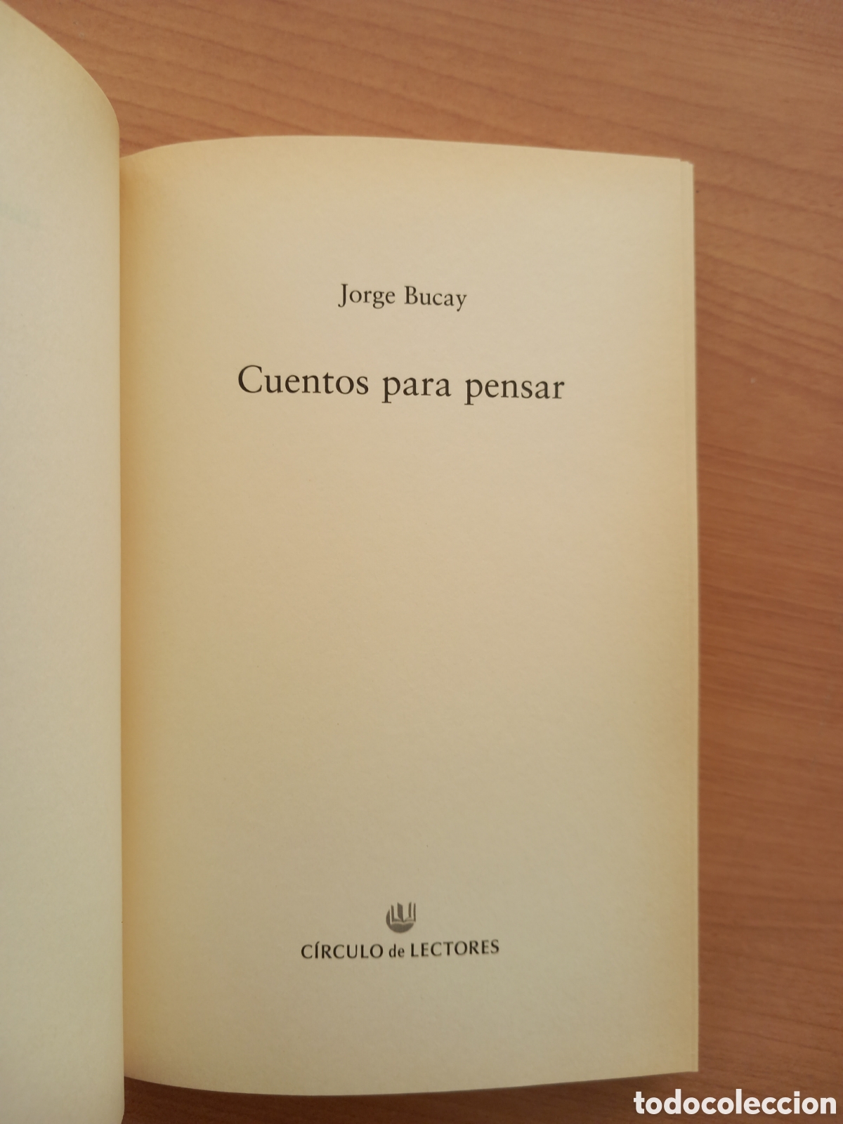 Libros de segunda mano: Cuentos para pensar. Bucay