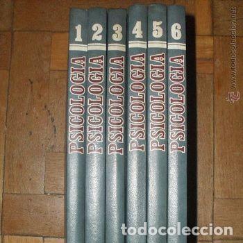 Libros de segunda mano: Enciclopedia Psicologia 6 Volumenes Completa Ediciones Algar 1990 Ilustrada Piel PEIFER
