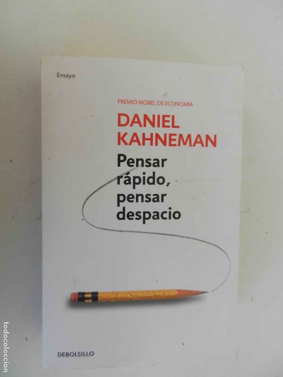 Libros de segunda mano: PENSAR R&Aacute;PIDO, PENSAR DESPACIO - DANIEL KAHNEMAN - DEBOLSILLO 2020.