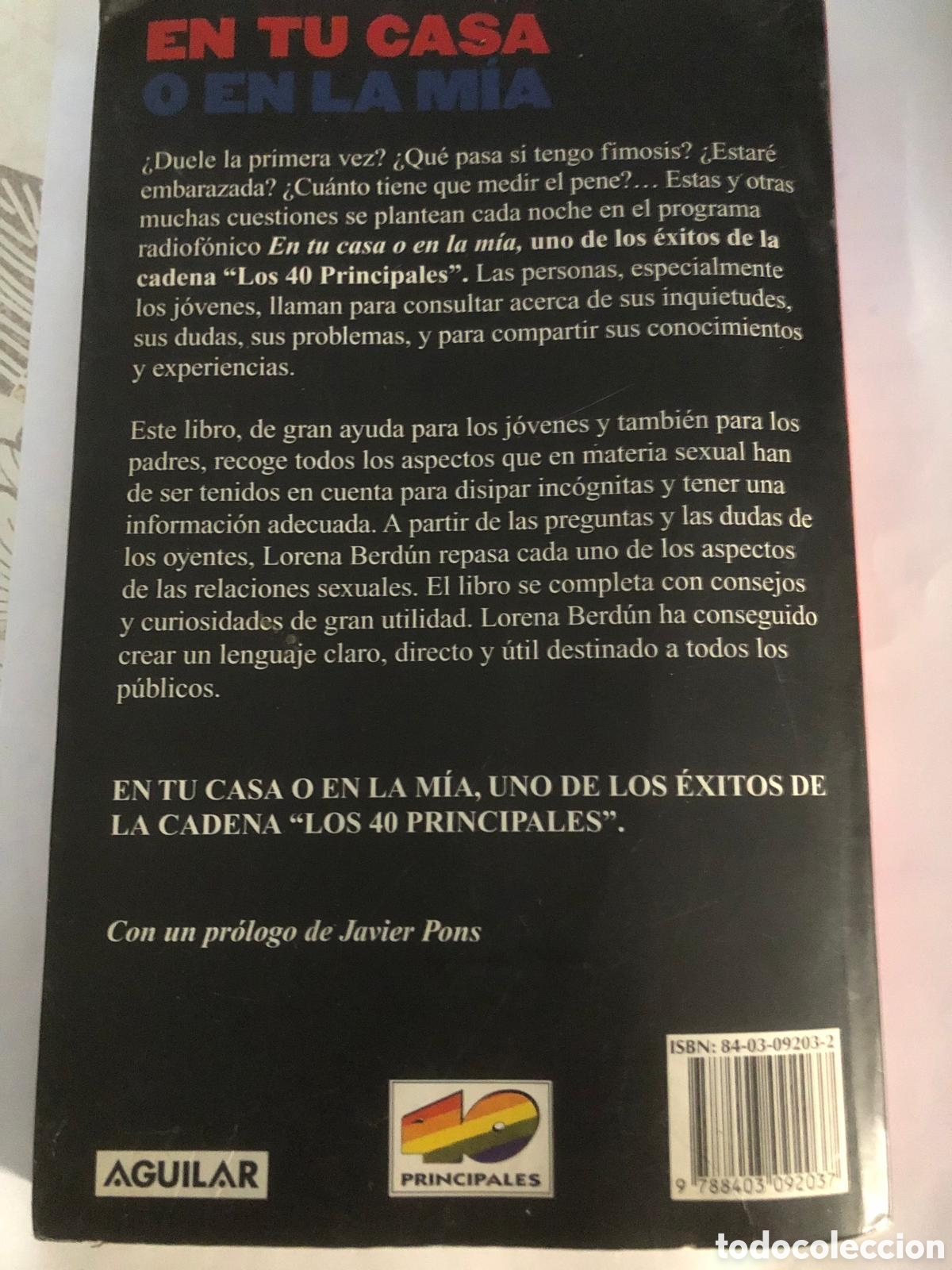 Libros de segunda mano: En tu casa o en la m&iacute;a -Lorena Berd&uacute;n - Foto 2