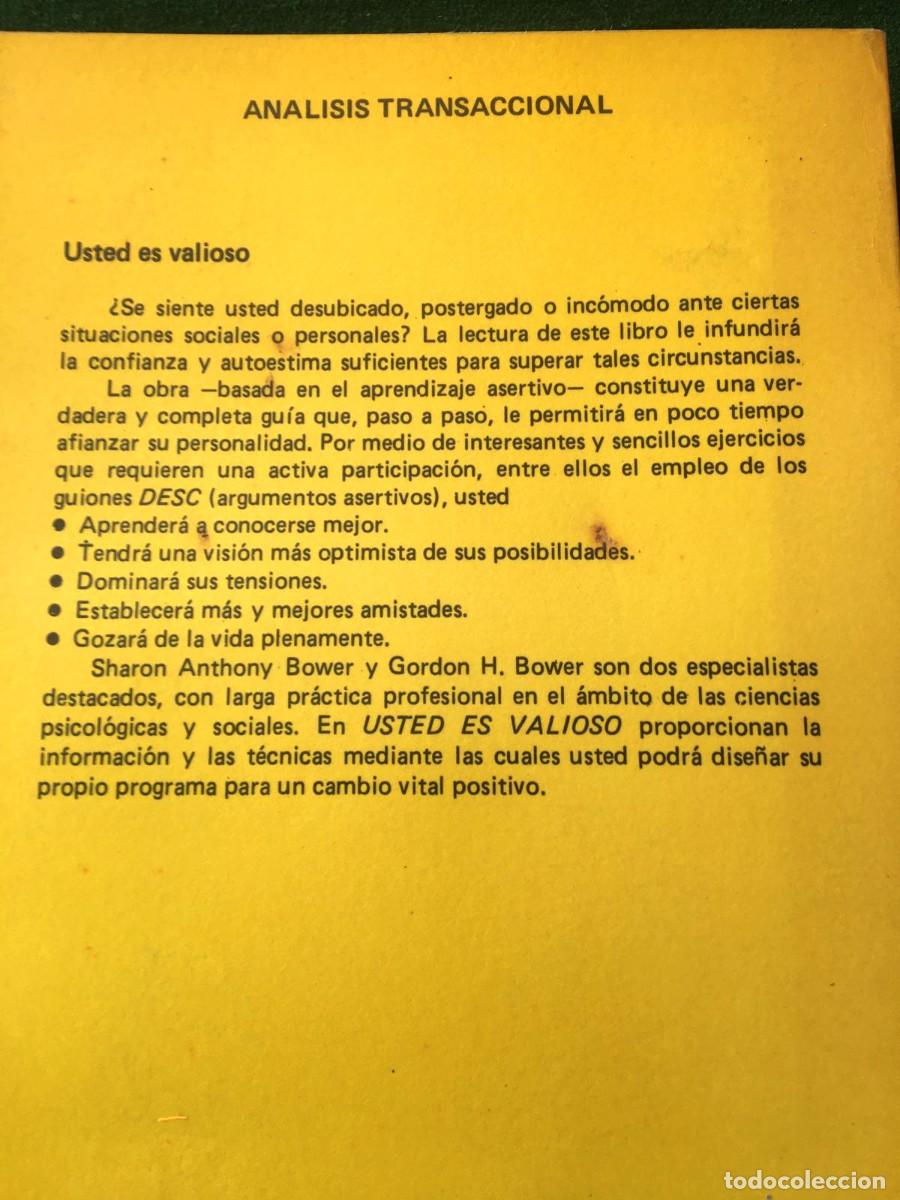 Libros de segunda mano: Lote de 2 libros de psicolog&iacute;a y autoayuda - Foto 3