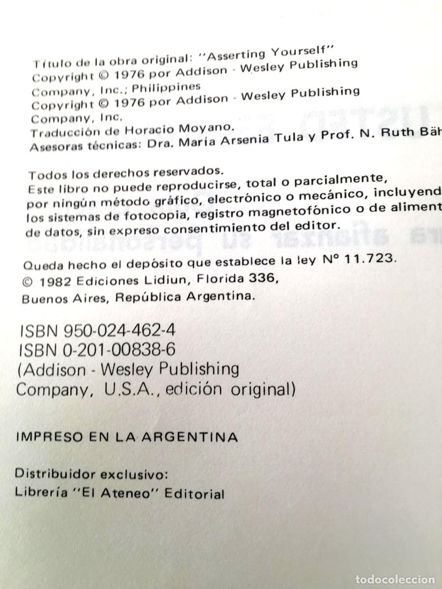 Libros de segunda mano: Lote de 2 libros de psicolog&iacute;a y autoayuda - Foto 6