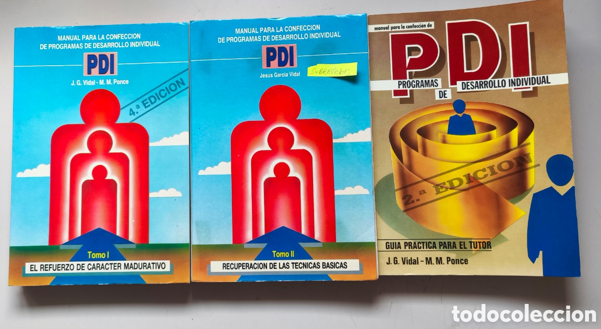 Libros de segunda mano: Manual (3) para la confecci&oacute;n de Programas de Desarrollo Individual.