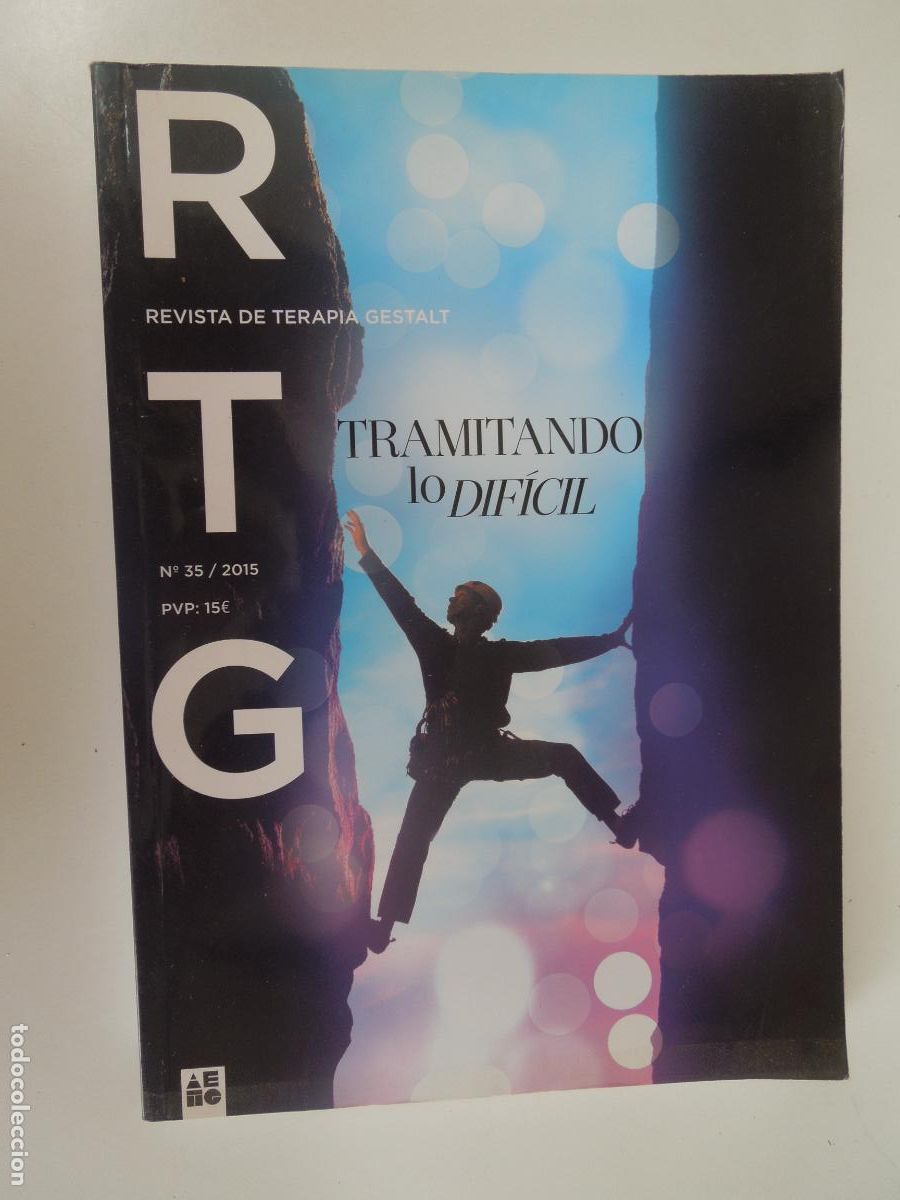 Libros de segunda mano: TRAMITANDO LO DIFICIL - REVISTA DE TERAPIA GESTALT N&ordm; 35-2015 - EDICIONES LA LLAVE