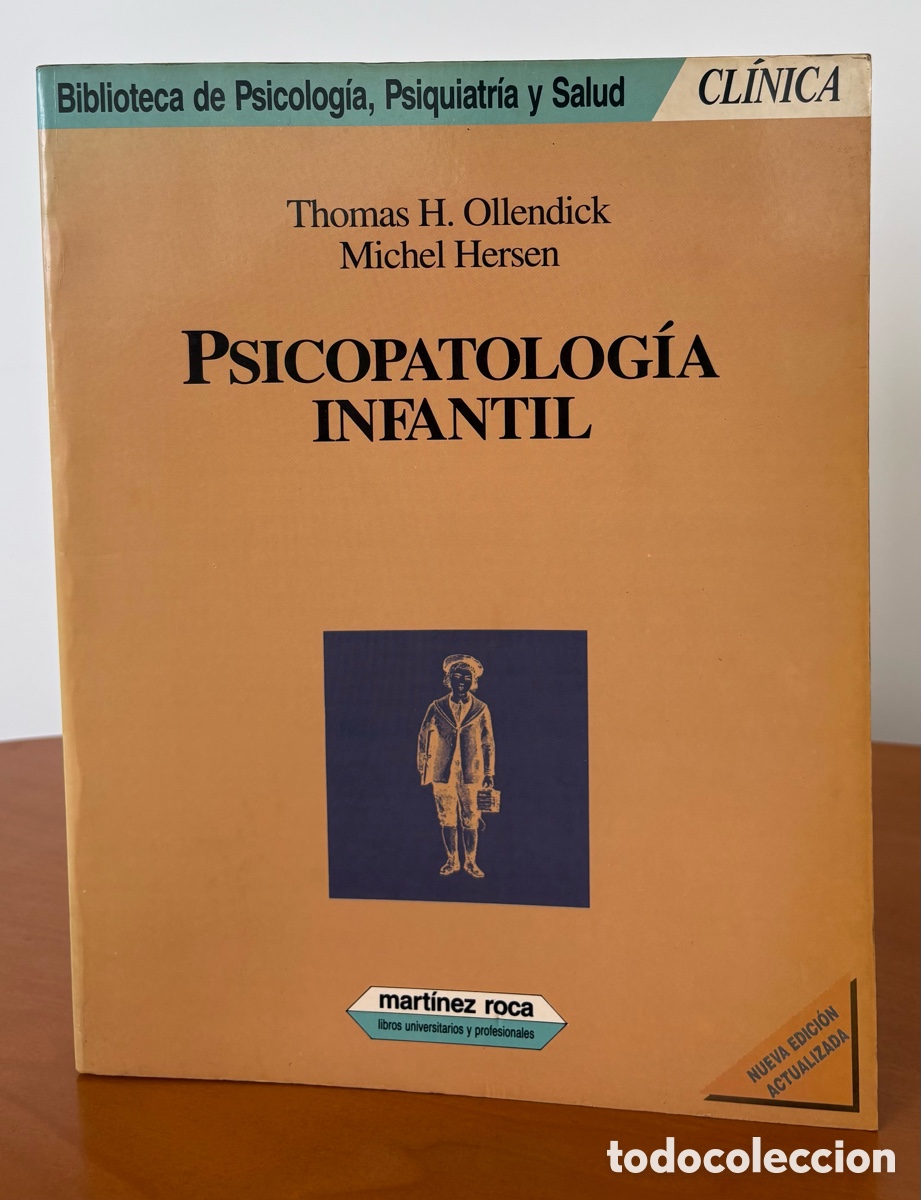 Libros de segunda mano: Psicopatolog&iacute;a infantil Edic. 2 actualizada) Edit. Mart&iacute;nez Roca