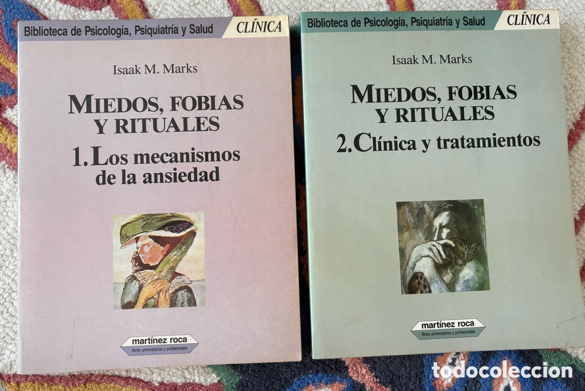 Libros de segunda mano: Miedos,fobias y ritualeTomo1 y 2 de: Isaak M.Marks