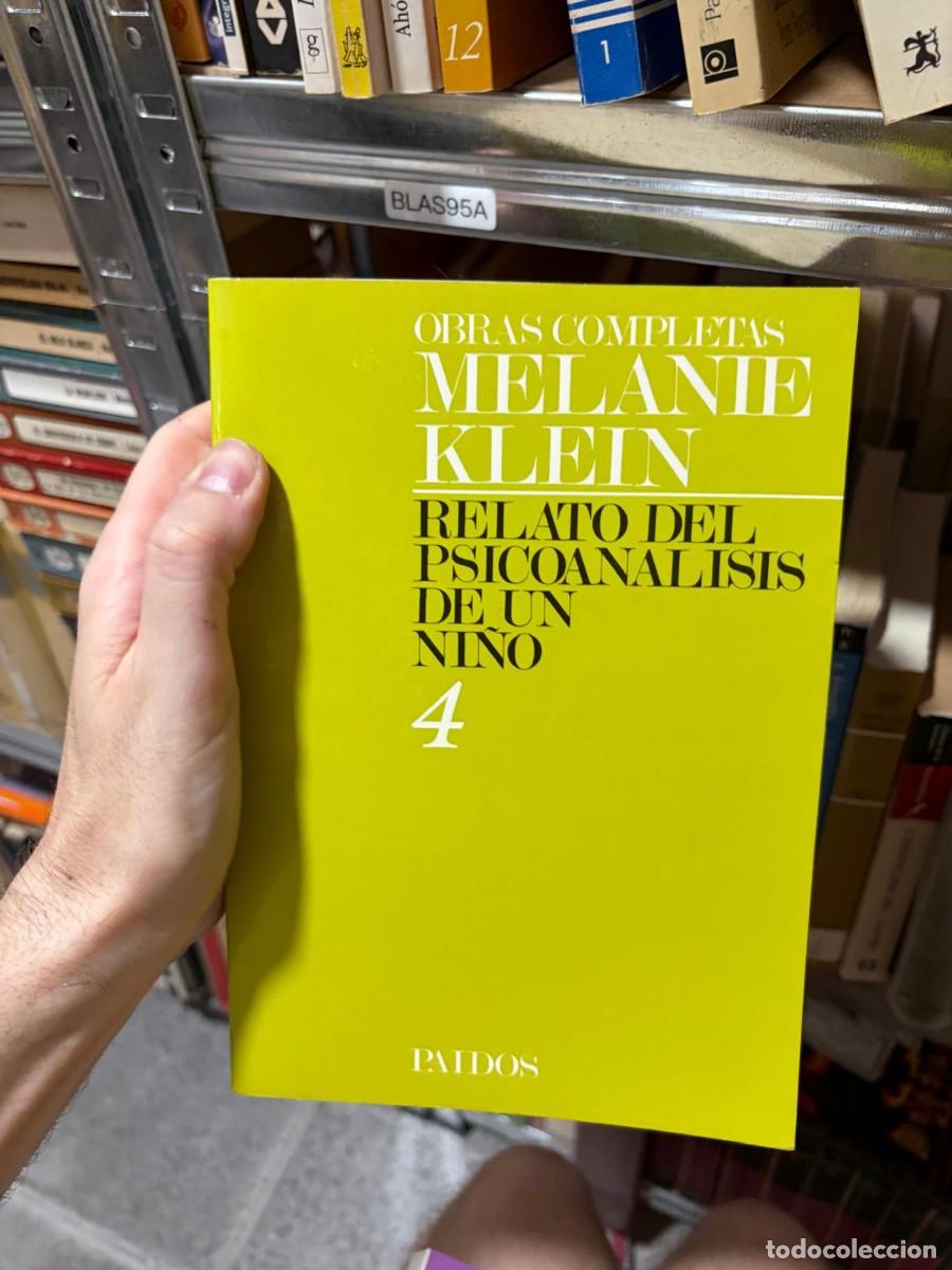 Libros de segunda mano: BLAS95A Melanie Klein Obras completas. Vol. 4: Relato del psicoan&aacute;lisis de un ni&ntilde;o Paid&oacute;s