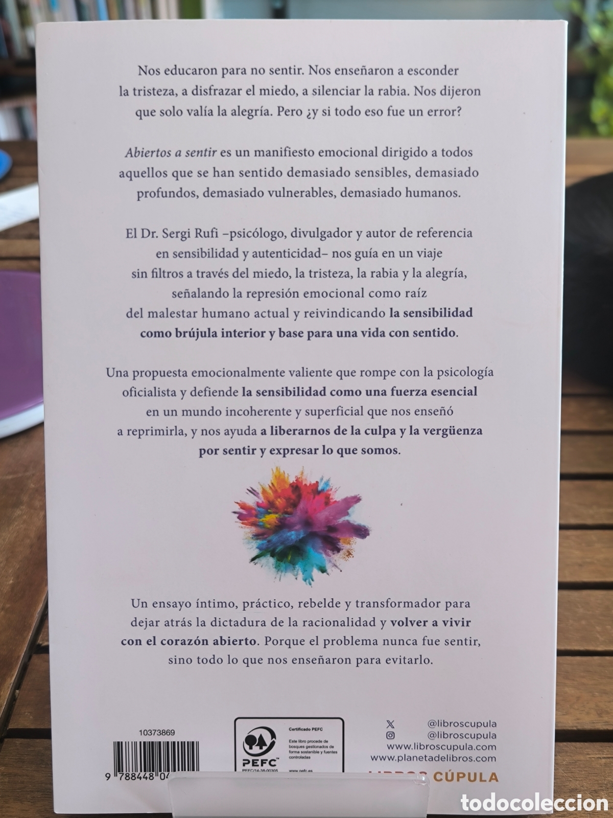 Libros de segunda mano: Abiertos a sentir Dr. Sergi Rufi 2025 - Foto 2