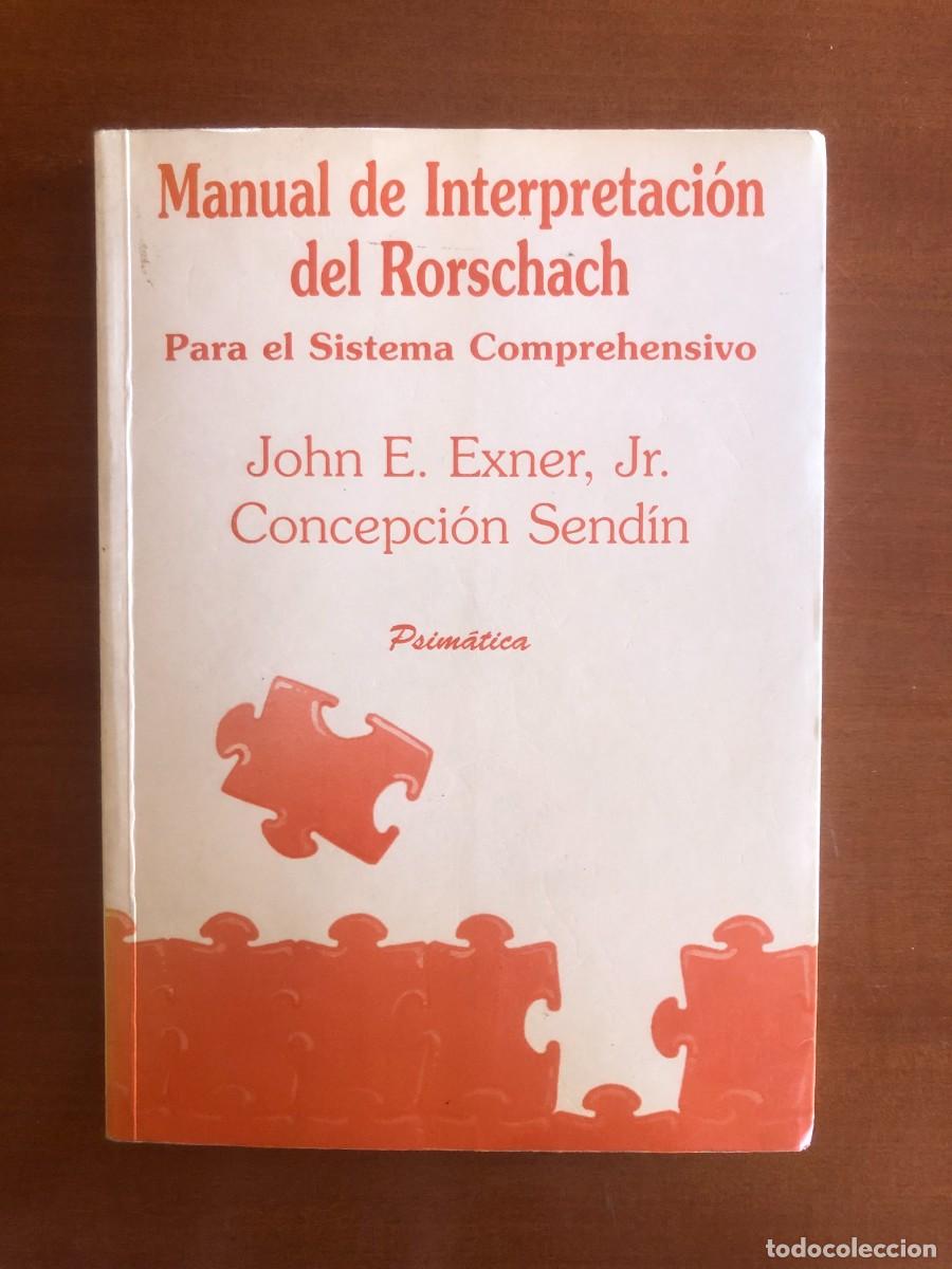 Libros de segunda mano: Manual de interpretaci&oacute;n del Rorschach. John E. Exner Jr