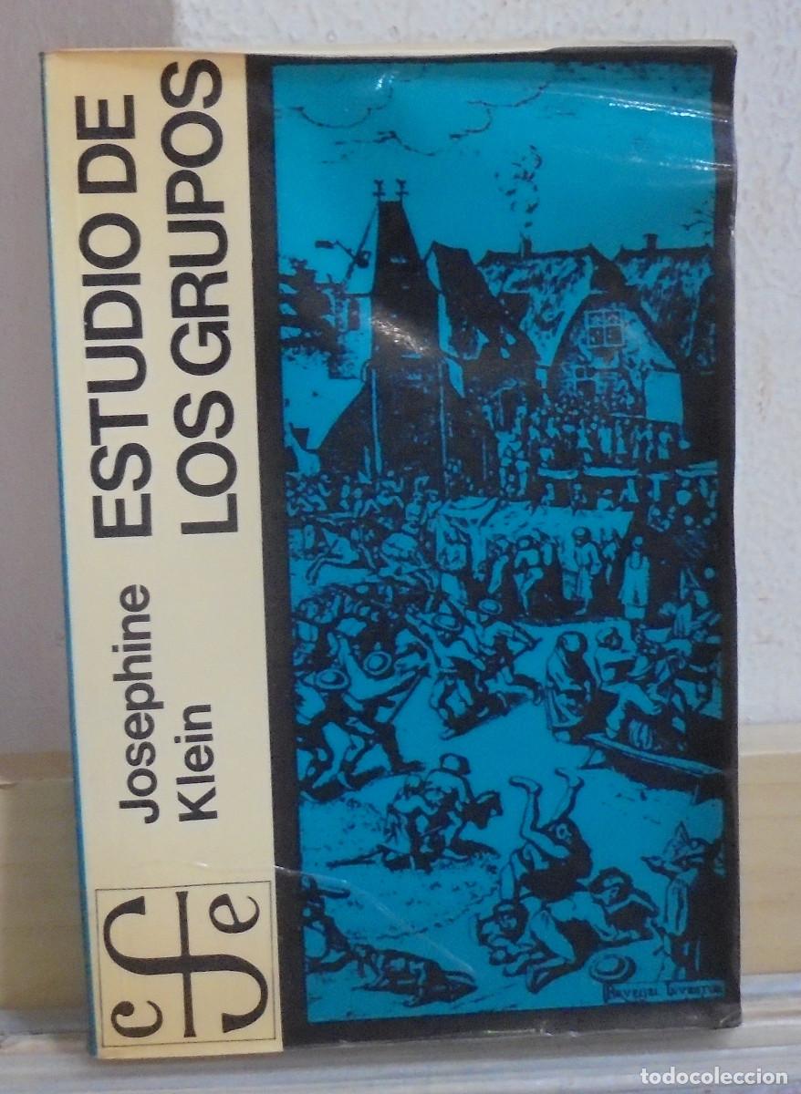 Libros de segunda mano: Estudios de los grupos. Josephine Klein