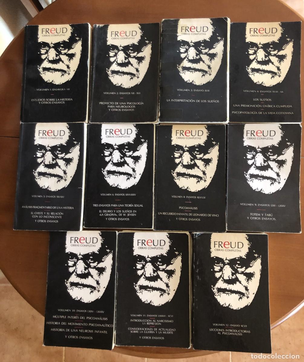 Libros de segunda mano: Freud obras completas 12 vol&uacute;menes. Falta volumen 7