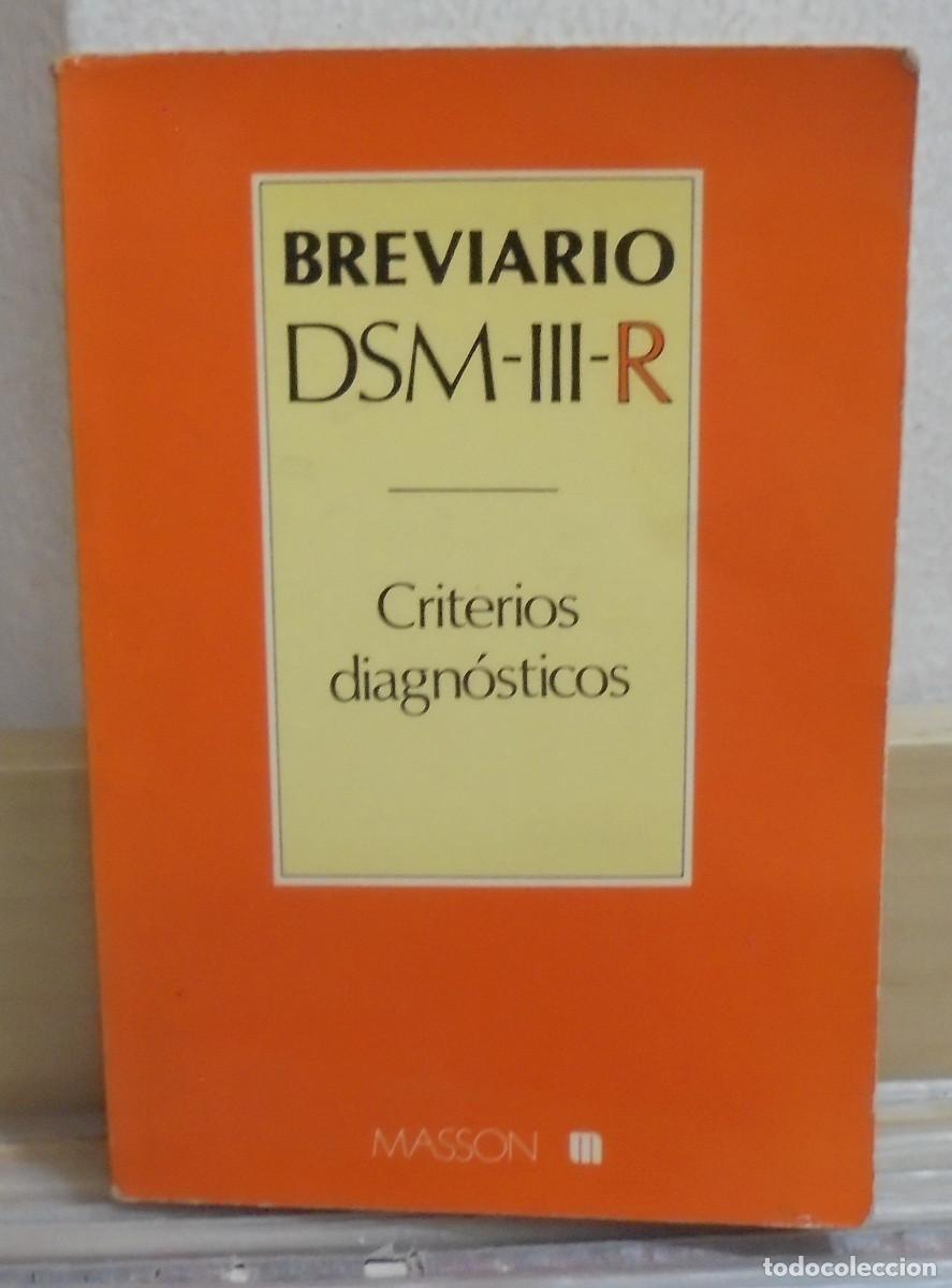 Libros de segunda mano: Breviario Dsm-III-R. Criterios Diagnosticos. Pierre Pichot (Coord.)