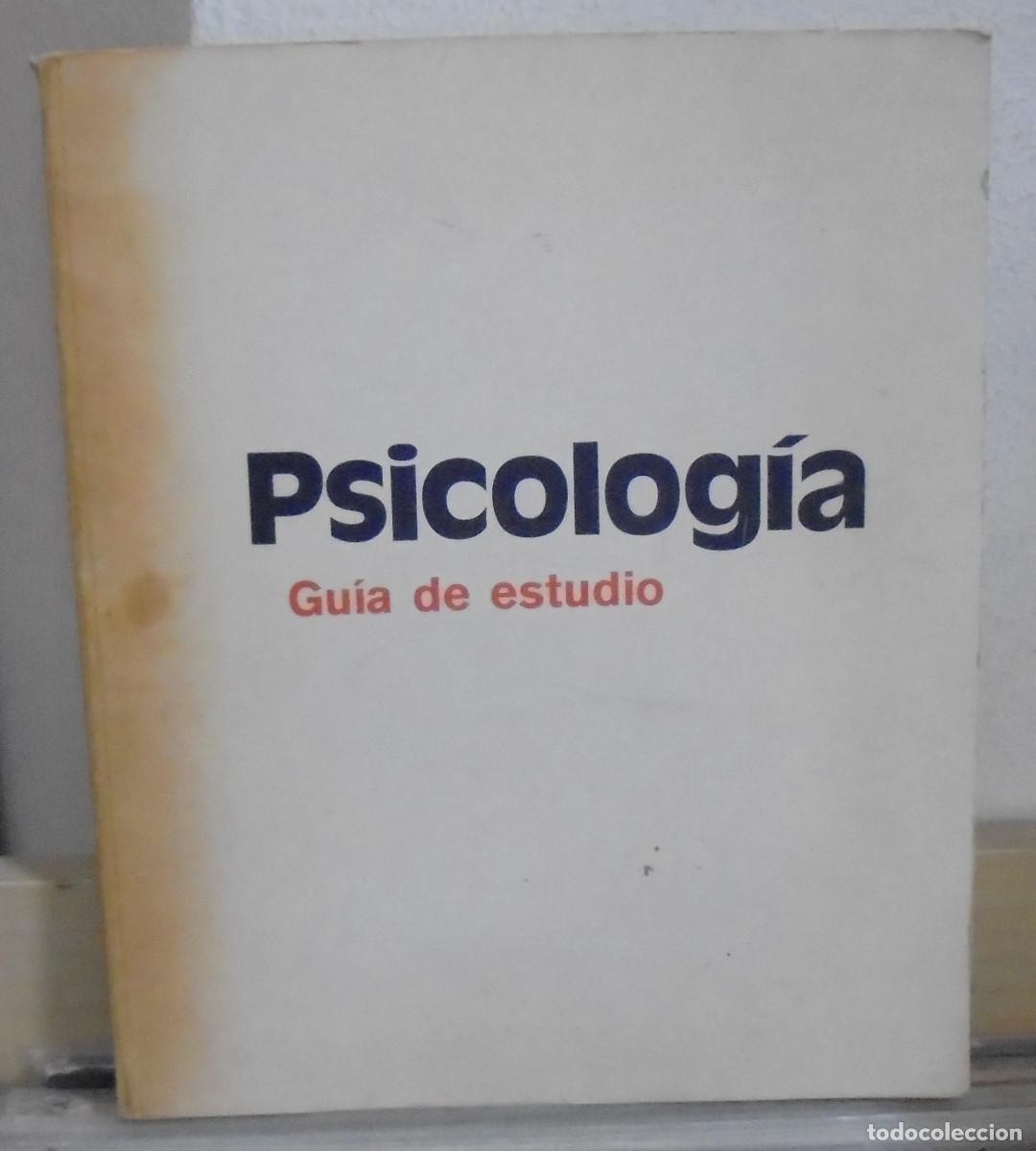 Libros de segunda mano: Psicolog&iacute;a, Gu&iacute;a de estudio
