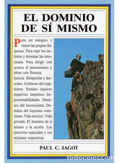 Libros de segunda mano: El Dominio de Si Mismo - Paul C. Jagot - Editorial Omega